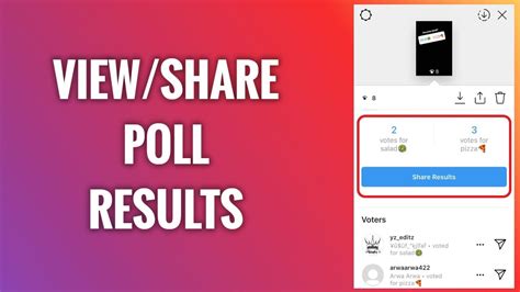 How to View and Share Instagram Poll Results .